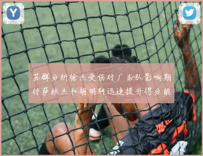 苏群分析徐杰受伤对广东队影响期待萨林杰和胡明轩迅速提升得分能力